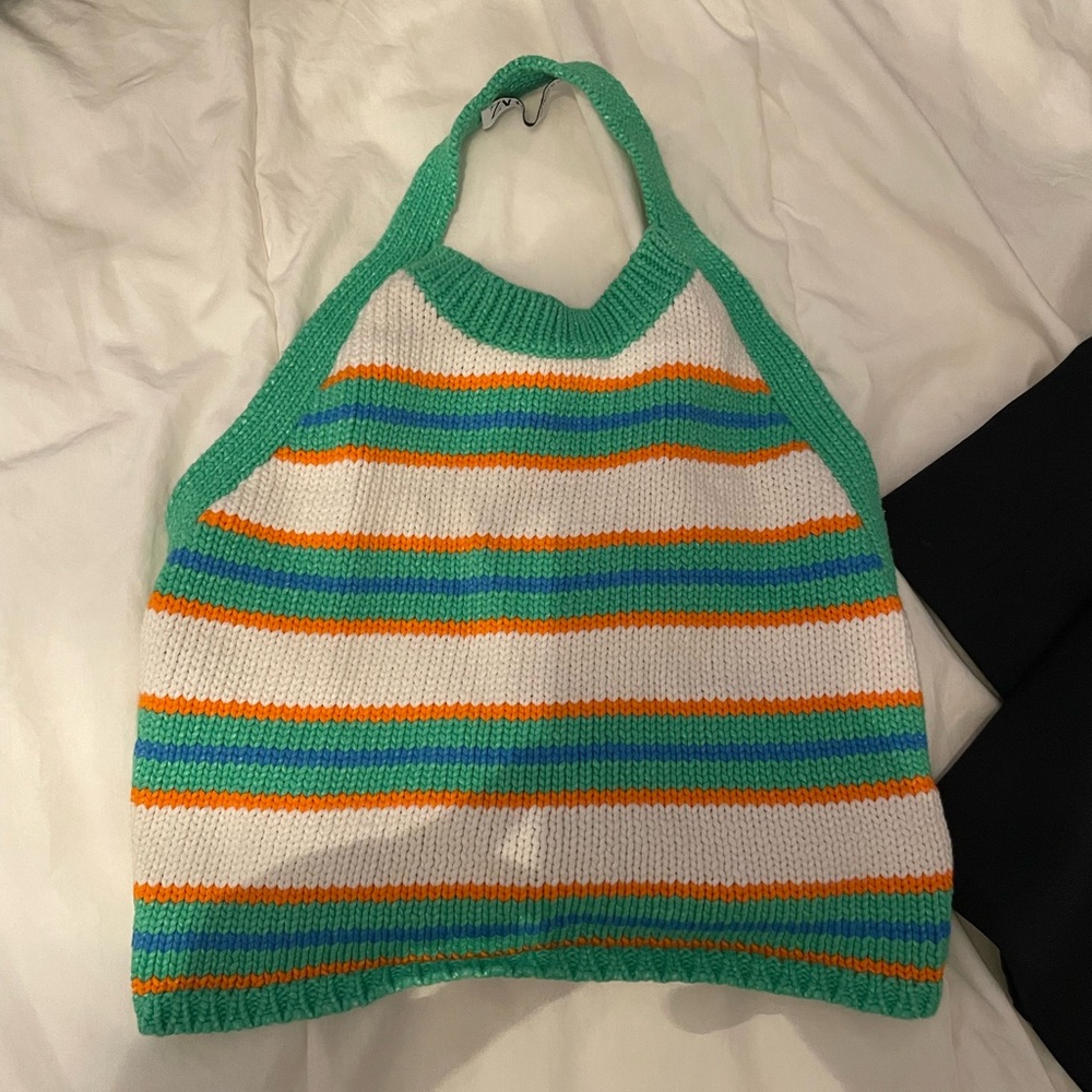 Knit Zara Halter Tank!